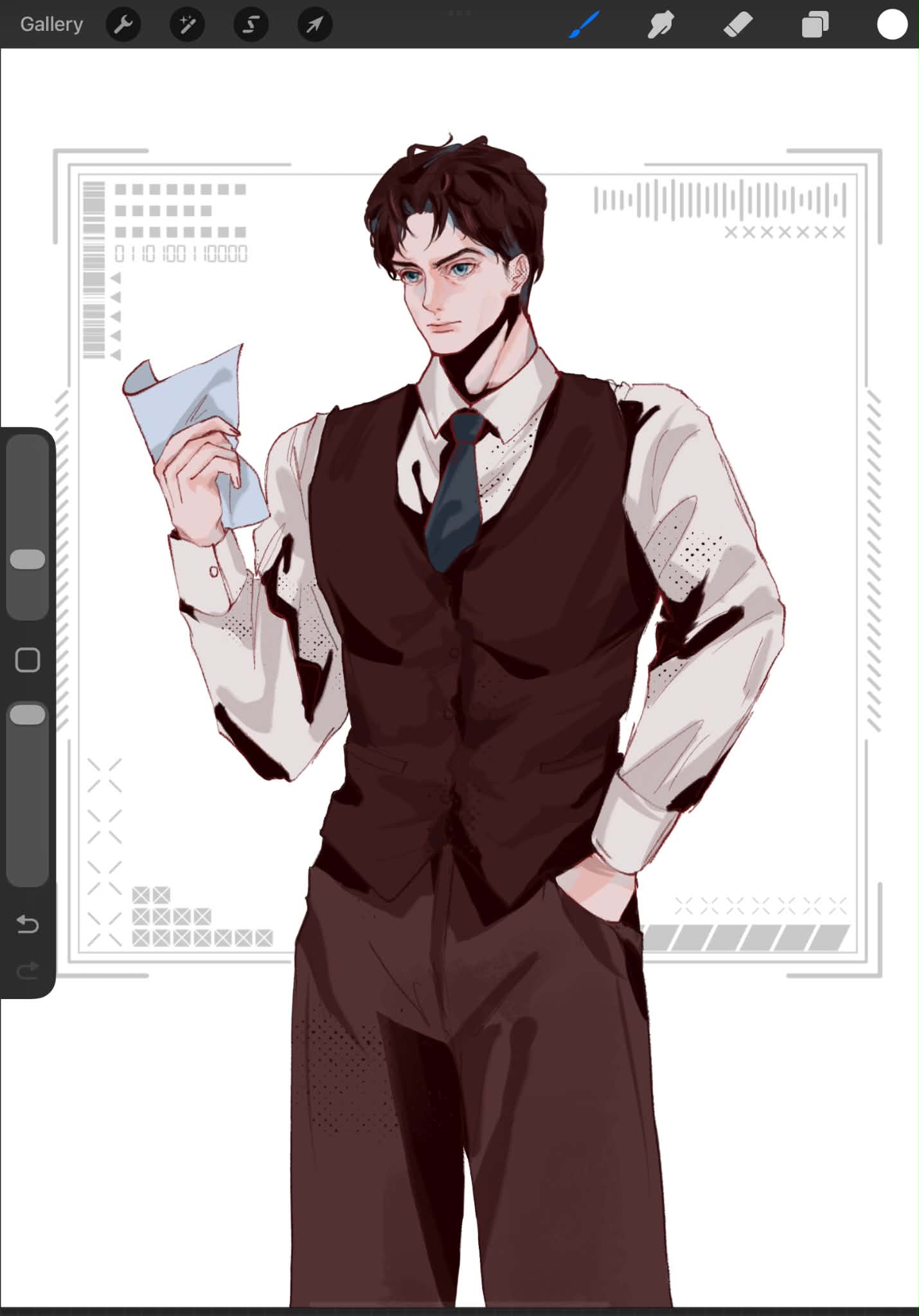 Let me cook portfolio artwork