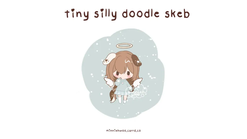 tiny silly doodle skeb ♡