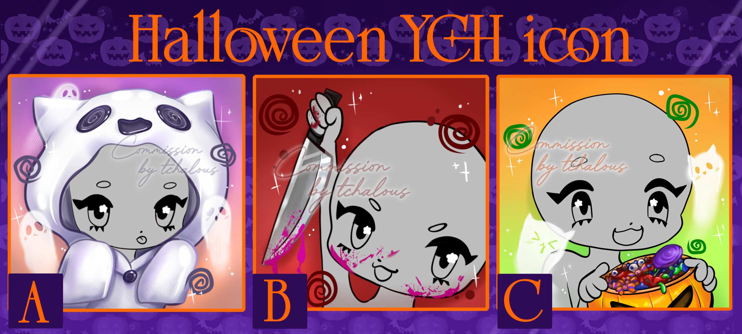 Halloween YCH icon