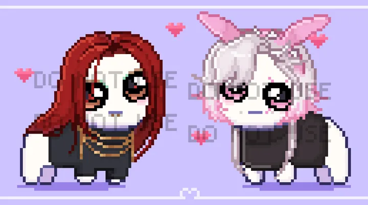 Pixel Art YCH - Silly Yipee (Animated)