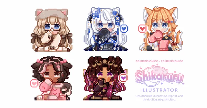 ✧ Macaron Style Pixel Icon