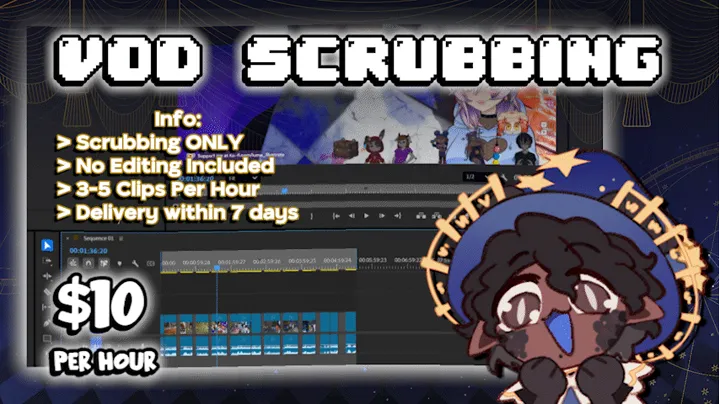 VOD Scrubbing For Clips ⊹ ࣪ ˖ 