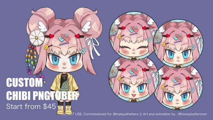 Custom Chibi [PNGtuber Model]