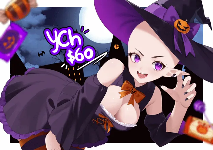 [50% OFF] YCH Halloween!