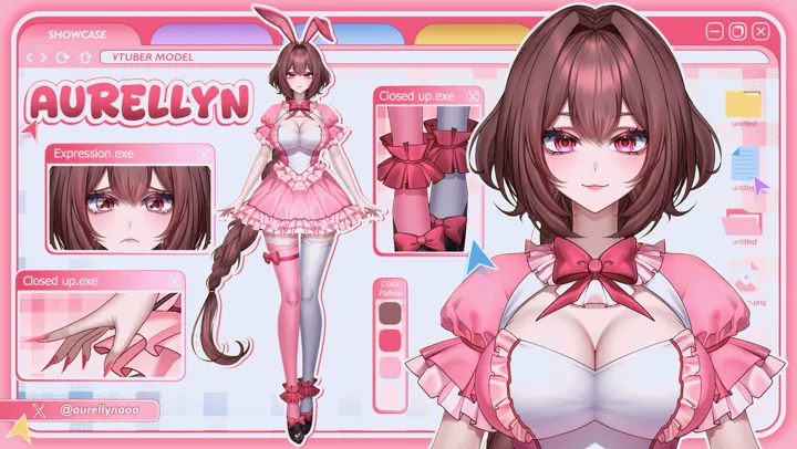 Vtuber Model Art