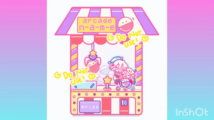 [ Animated GIF YCH] Couple trapped in the arcade machine (surprise)