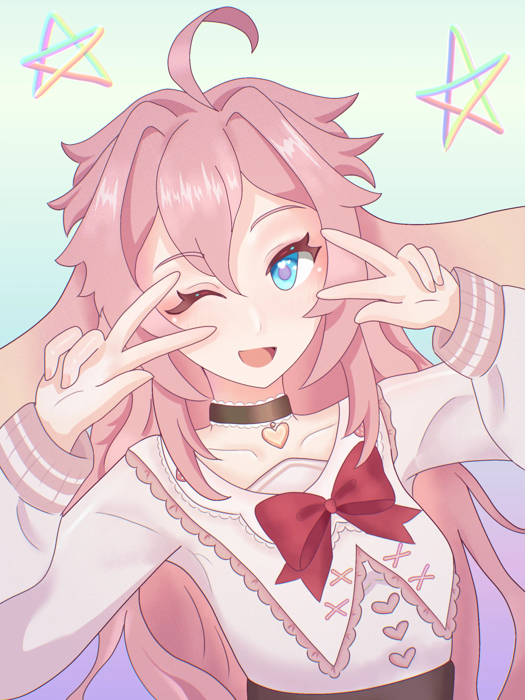 BUST UP for @neogiri portfolio artwork