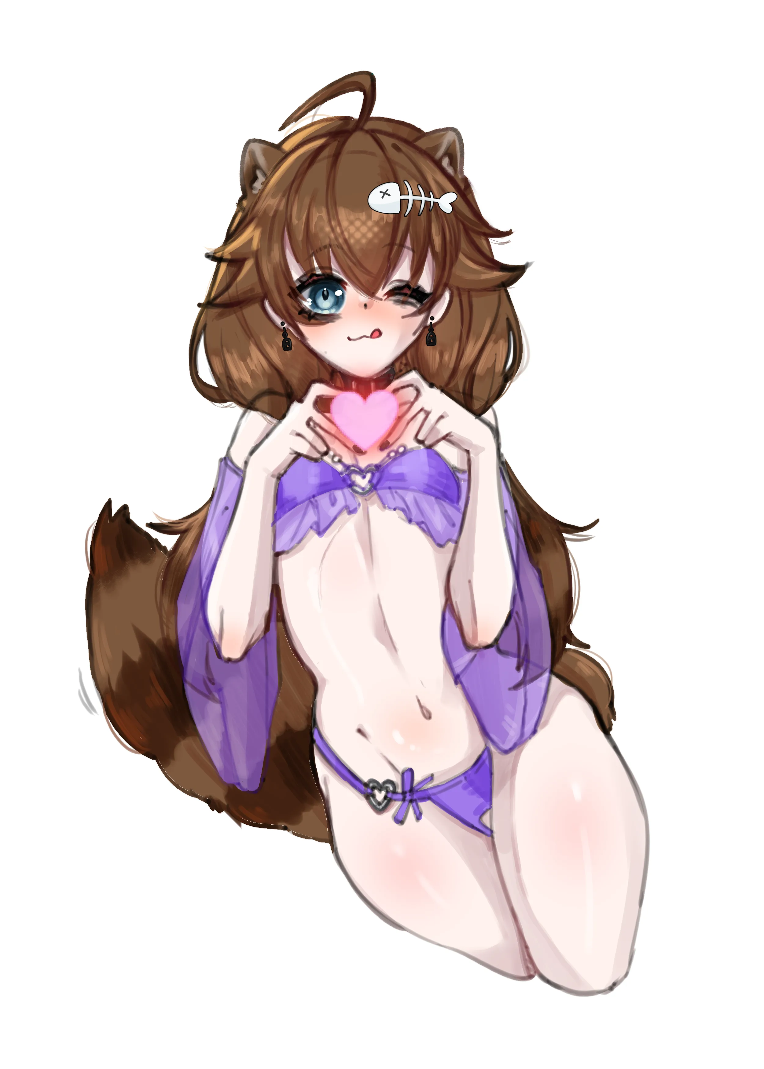 Doodle coomm for @pixeldebuggs portfolio artwork